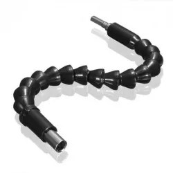 Гибкий удлинитель для отвертки и дрели Snake Bit - 30 см, 6 насадок, реверсивная отвертка thumbnail