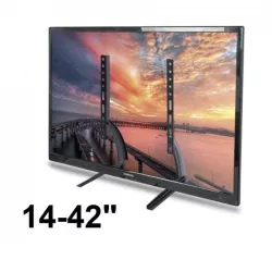 Кронштейн для телевизора V-Star D701 TV01 14-42 дюймов - Настольный крепеж, сталь, VESA совместимость, до 25 кг, черный thumbnail