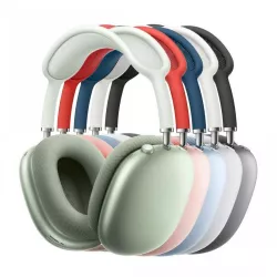 Беспроводные наушники Macaron P9 Max - Bluetooth 5.0, MP3, AUX, шумоподавление, 8 часов работы thumbnail