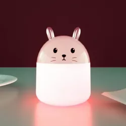 Мини-увлажнитель воздуха с ночником - Котик, 2 режима, USB-питание, 0.25  thumbnail