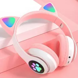 Bluetooth наушники B39M с подсветкой и SD-картой - складные, 5-6 часов работы, микрофон thumbnail