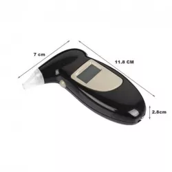 Алкотестер Digital Breath Alcohol Tester - ЖК-дисплей, диапазон 0,00-1,90 промилле, 4 мундштука thumbnail