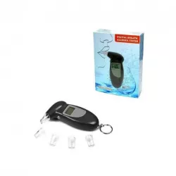 Алкотестер Digital Breath Alcohol Tester - ЖК-дисплей, диапазон 0,00-1,90 промилле, 4 мундштука thumbnail