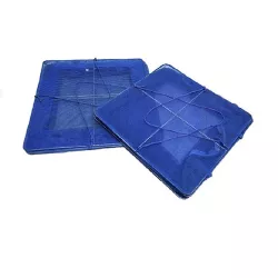 Сетка для сушки овощей, грибов и рыбы - 35x35x70 см, 3 полки, подвесная конструкция thumbnail