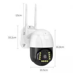 Поворотная уличная камера безопасности SMAR 4G с солнечной панелью - 1536P, IP66, ночное видение, двустороннее аудио, поддержка 4G и облачного хранилища thumbnail