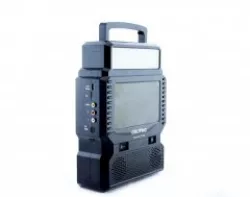 Портативная солнечная станция GD-8086: 6 Вт панель, мини ТВ, FM-радио, USB выход, 3 лампы в комплекте thumbnail