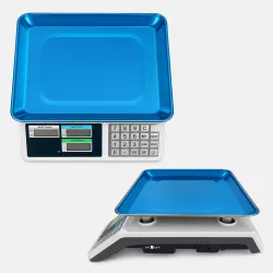 Торговые весы ACS KT218 - до 40 кг, кнопочная панель, 6V аккумулято thumbnail