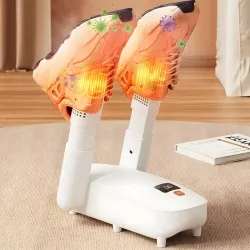 Электрическая сушилка для обуви SHOE DRYER LY-481 - 4 режима, 300 Вт, таймер до 120 минут, складной дизайн thumbnail