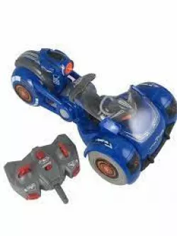 Радіокерований мотоцикл Virus HUNTER з дезінфектором - 2WD, світлові та звукові ефекти, 2.4GHz, до 12 км/год thumbnail