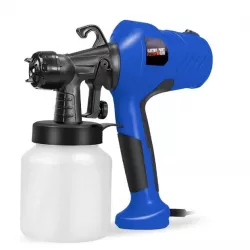 Электрический краскопульт Paint Zoom W37 - 800мл, 2.5 бар, 350Вт, регулируемая форсунка 2.5мм, синий thumbnail