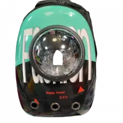 Рюкзак для переноски домашних животных CosmoPet с иллюминатором - до 7 кг, размер 33x22x42 см, регулируемые ремни, мягкий коврик thumbnail