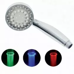 Светодиодная насадка для душа LED Shower - 3 цвета, без батареек, изменяет подсветку по температуре воды thumbnail