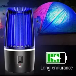 Туристическая инсектицидная лампа Mosquito Killers - УФ свет, USB питание, 20 м², тихая работа thumbnail