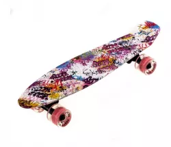 Скейтборд Penny Board 22 дюйма - ABEC-7, светящиеся PU-колеса, до 80 кг thumbnail