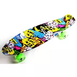 Скейтборд Penny Board 22 дюйма - ABEC-7, светящиеся PU-колеса, до 80 кг thumbnail
