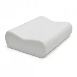 Ортопедическая подушка Memory Pillow с эффектом памяти - анатомическая поддержка, гипоаллергенная, размер 50x29x10/7 см thumbnail