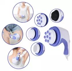 Масажер для схуднення Relax&Tone - 5 насадок, 2500 об/хв, проти целюліту, для тіла, рук та ніг thumbnail