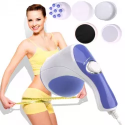Масажер для схуднення Relax&Tone - 5 насадок, 2500 об/хв, проти целюліту, для тіла, рук та ніг thumbnail