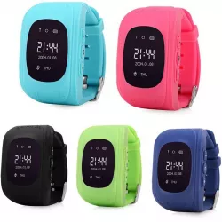 Детские умные часы Smart Baby Watch Q50 с GPS трекером - Шагомер, Будильник, Экстренный вызов, Салатовые thumbnail