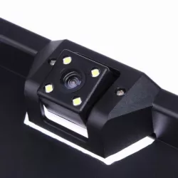Камера заднего вида для авто: номерная рамка с 4 LED - CCD сенсор, IP68, 170° угол обзора thumbnail