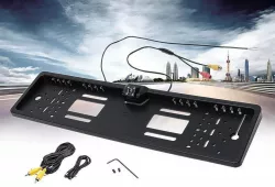 Камера заднего вида для авто: номерная рамка с 4 LED - CCD сенсор, IP68, 170° угол обзора thumbnail
