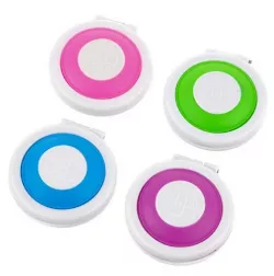 Цветные мелки для волос Hot Huez - 4 цвета: синий, зеленый, малиновый, фиолетовый, многоразовое окрашивание для всех типов волос, 100 г thumbnail