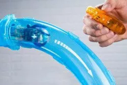 Трубопроводный автотрек Chariots Speed Pipes - 37 деталей, светящиеся машинки, дистанционное управление thumbnail