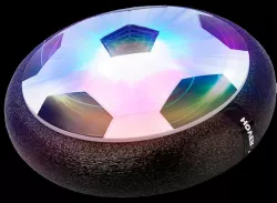 Футбольный мяч HoverBall с подсветкой - Аэрофутбол для дома, мягкий бампер, работает от 4 AA батареек thumbnail
