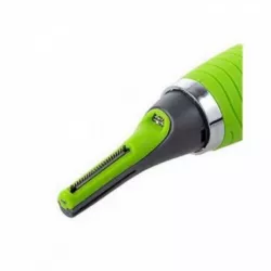 Универсальный триммер Micro Touch Max - для носа и ушей, встроенная подсветка, 2 насадки, работает от 1 ААА батарейки thumbnail