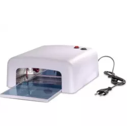 УФ лампа для ногтей Beauty nail UV 818 K - 36W, таймер 120 сек, компактная, много режимов thumbnail