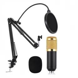Студийный микрофон Music M-800U - кардиоидный, частотный диапазон 30-20000 Гц, стойка и ветрозащита в комплекте thumbnail
