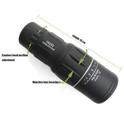 Монокуляр Bushnell 16x52 - двойная фокусировка, многослойные линзы, ударопрочный корпус thumbnail