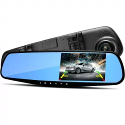 Зеркало-регистратор DVR 138e - Full HD 1080p, 4.3" LCD, 140° угол обзора, G-сенсор, microSD до 64 Гб thumbnail