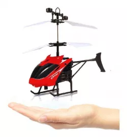 Интерактивный летающий вертолет Induction Aircraft - сенсорное управление, USB зарядка, 11 см, 10 минут полета thumbnail