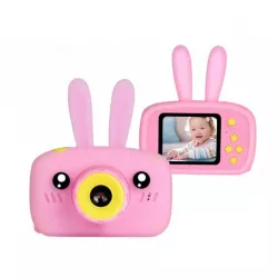 Детская цифровая камера Smart Kids Camera 3 - 20 МП, Full HD видео, 2" экран, 3 игры, розовый thumbnail