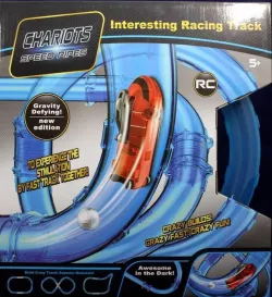 Гоночный трек Chariots Speed Pipes - 27 деталей, светящиеся машинки, дистанционное управление thumbnail