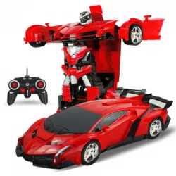 Радиоуправляемая Машинка-Трансформер Lamborghini Robot - 1:18 Масштаб, Свет и Звук, 360° Повороты, 30 мин Время Работы thumbnail