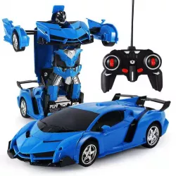 Радиоуправляемая Машинка-Трансформер Lamborghini Robot - 1:18 Масштаб, Свет и Звук, 360° Повороты, 30 мин Время Работы thumbnail