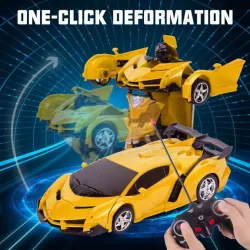 Радиоуправляемая Машинка-Трансформер Lamborghini Robot - 1:18 Масштаб, Свет и Звук, 360° Повороты, 30 мин Время Работы thumbnail