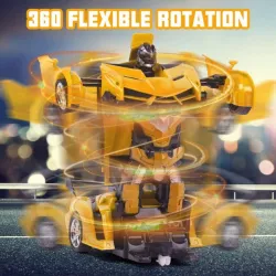 Радиоуправляемая Машинка-Трансформер Lamborghini Robot - 1:18 Масштаб, Свет и Звук, 360° Повороты, 30 мин Время Работы thumbnail