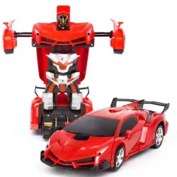 Радиоуправляемая Машинка-Трансформер Lamborghini Robot - 1:18 Масштаб, Свет и Звук, 360° Повороты, 30 мин Время Работы thumbnail