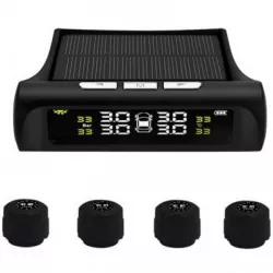 Система контроля давления в шинах TPMS Solar - Внешние датчики, Антикража, ЖК-дисплей, Питание от солнечной батареи thumbnail