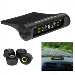 Система контроля давления в шинах TPMS Solar - Внешние датчики, Антикража, ЖК-дисплей, Питание от солнечной батареи thumbnail