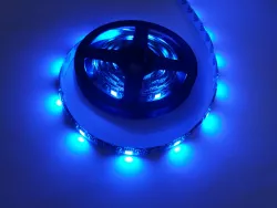 Лента светодиодная RGB 5050 - 2м, USB, пульт управления, влагостойкая, черная основа thumbnail