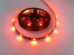 Лента светодиодная RGB 5050 - 2м, USB, пульт управления, влагостойкая, черная основа thumbnail