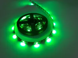 Лента светодиодная RGB 5050 - 2м, USB, пульт управления, влагостойкая, черная основа thumbnail