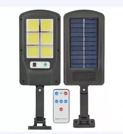 Уличный фонарь на солнечных батареях BL BK120-6COB - 6 COB LED, датчик движения 7-9м, 3 режима, пульт ДУ thumbnail