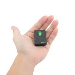 GPS трекер Mini A8 - A-GPS, GSM сигнализация, кнопка SOS, 2 микрофона, 3x4 см thumbnail