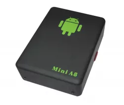 GPS трекер Mini A8 - A-GPS, GSM сигнализация, кнопка SOS, 2 микрофона, 3x4 см thumbnail