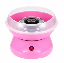 Аппарат для сладкой ваты Cotton Candy Maker - 500 Вт, диаметр 25 см, кварцевый нагрев, розовый цвет thumbnail